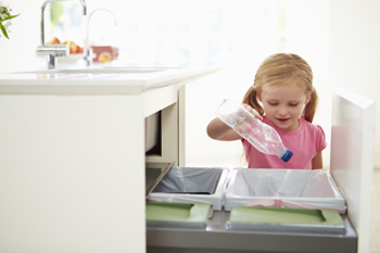 Girl Sort Waste