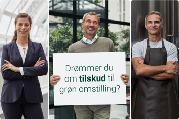 Få tilskud til den grønne omstilling